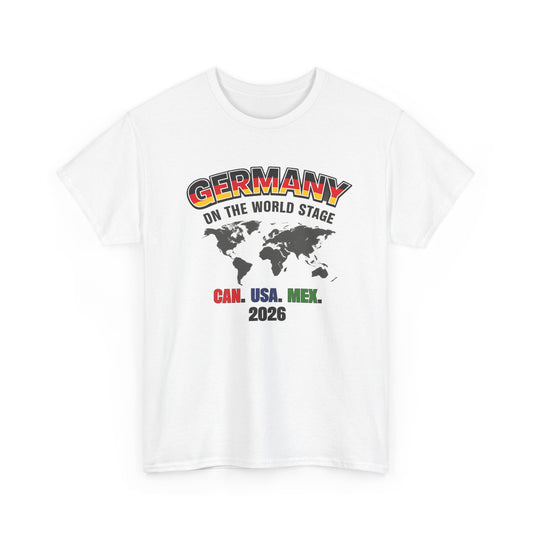 Germany Soccer 2026 Tee | World Stage Football Shirt | CAN USA MEX International Pride