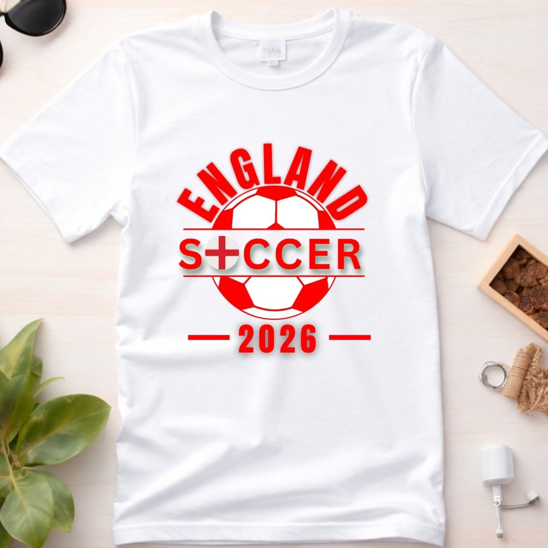 England Soccer 2026 Fan Tee