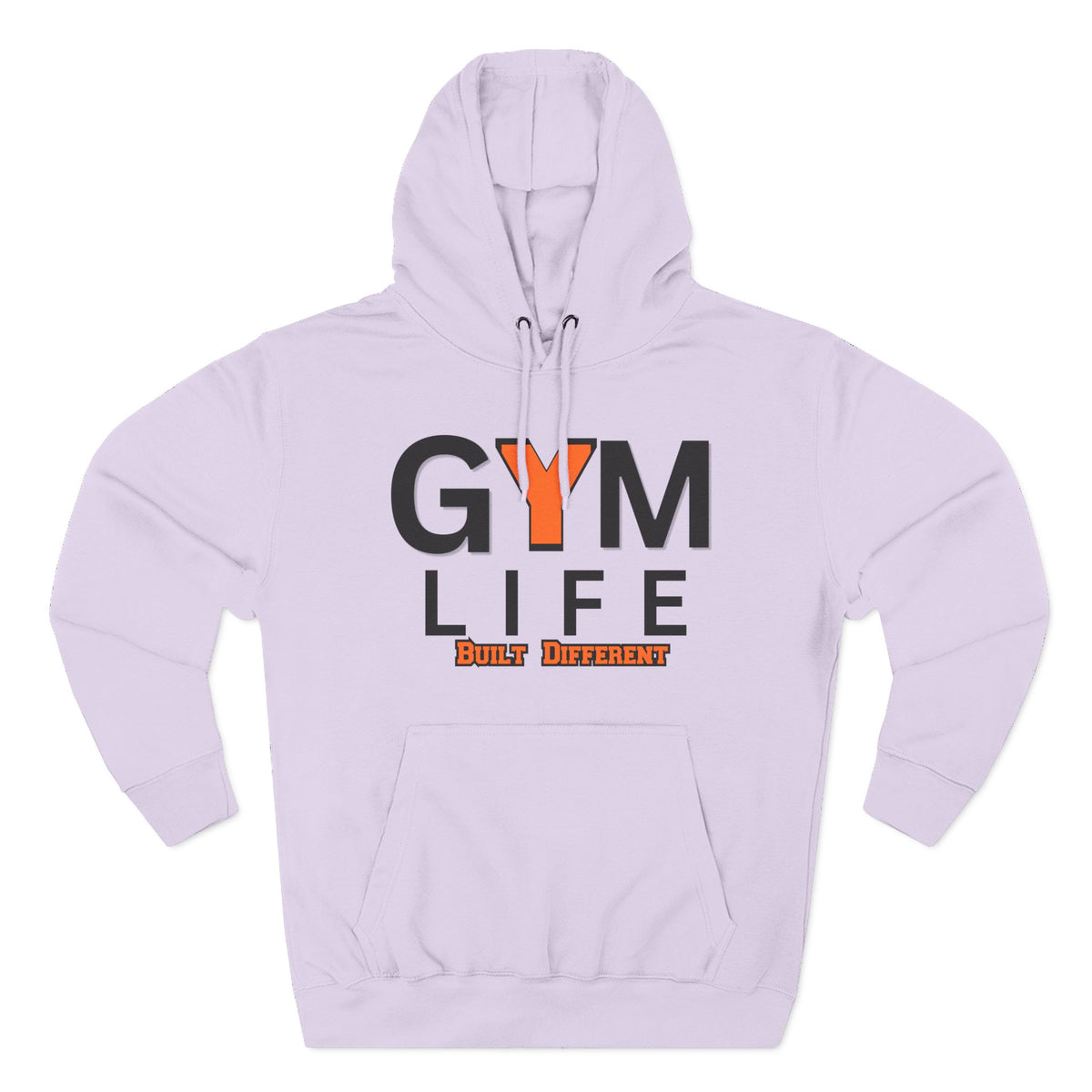 Gym Life Hoodie — Built Different Fitness Pullover