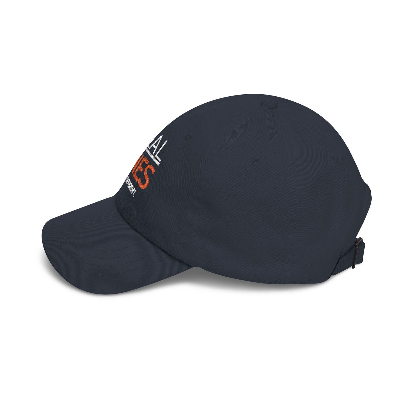 Real Ones Camo Dad Cap — "Real Ones Built Different" Embroidered Hat