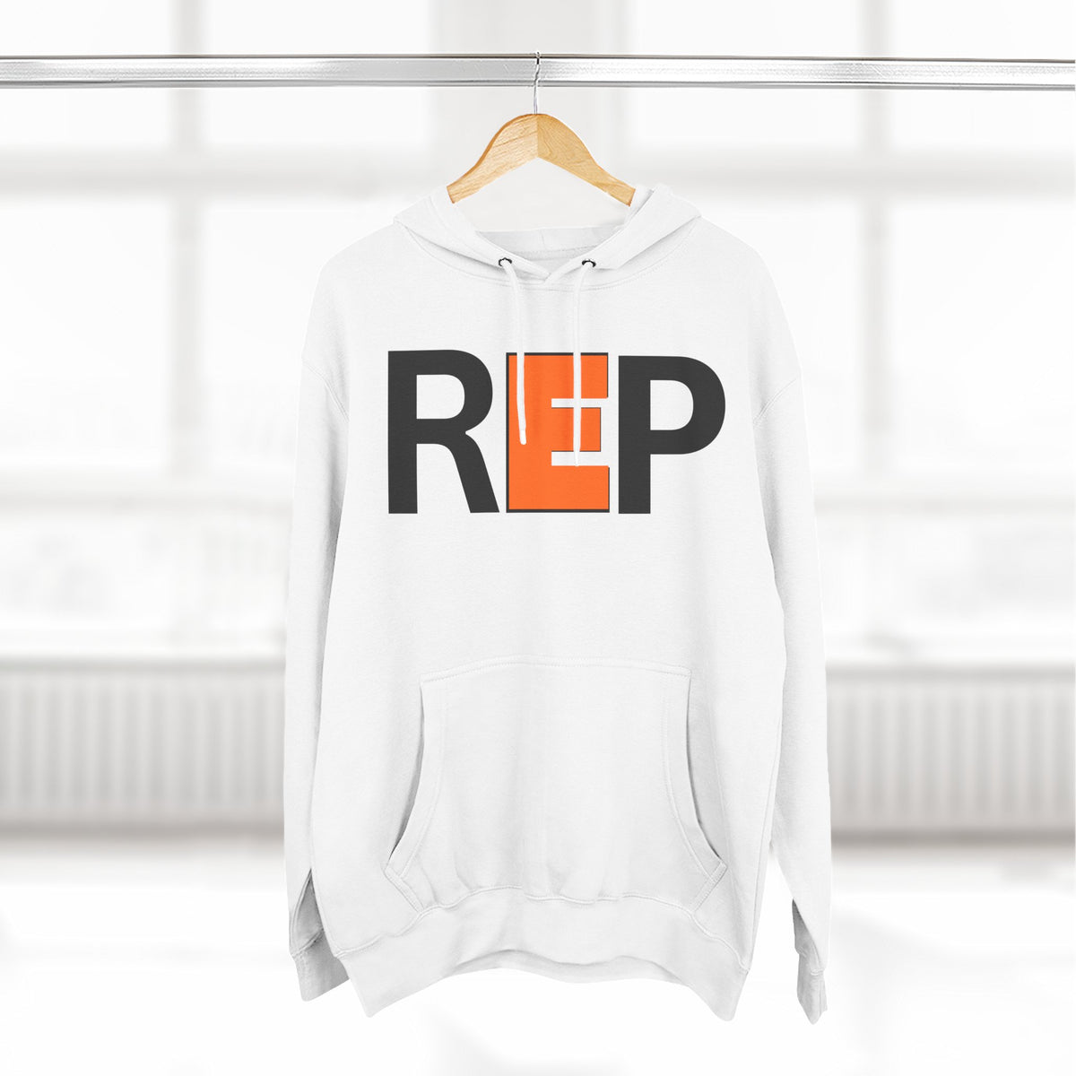 REP Graphic Hoodie – Bold Gym & Fitness Fleece Pullover