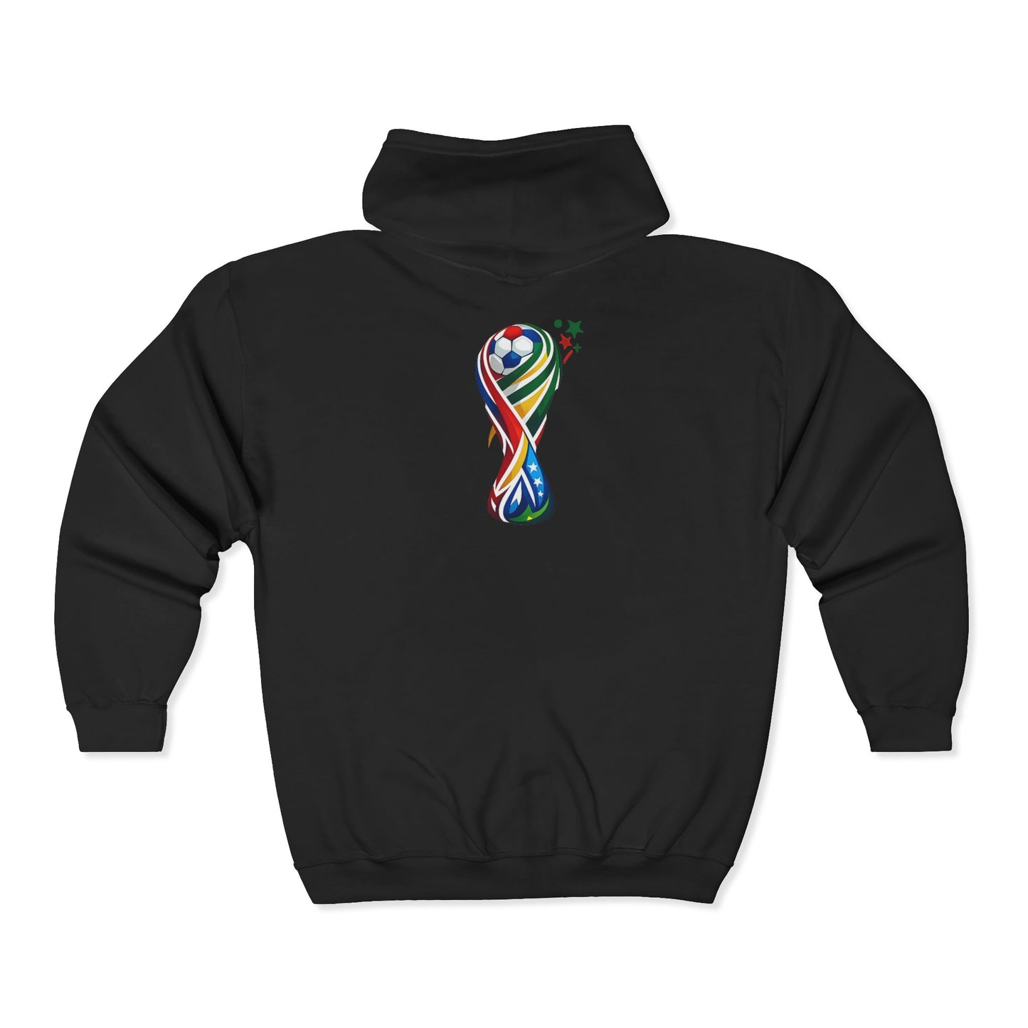 Soccer Cup 2026 CAN USA MEX Hoodie | Soccer Fan Zip-Up Jacket
