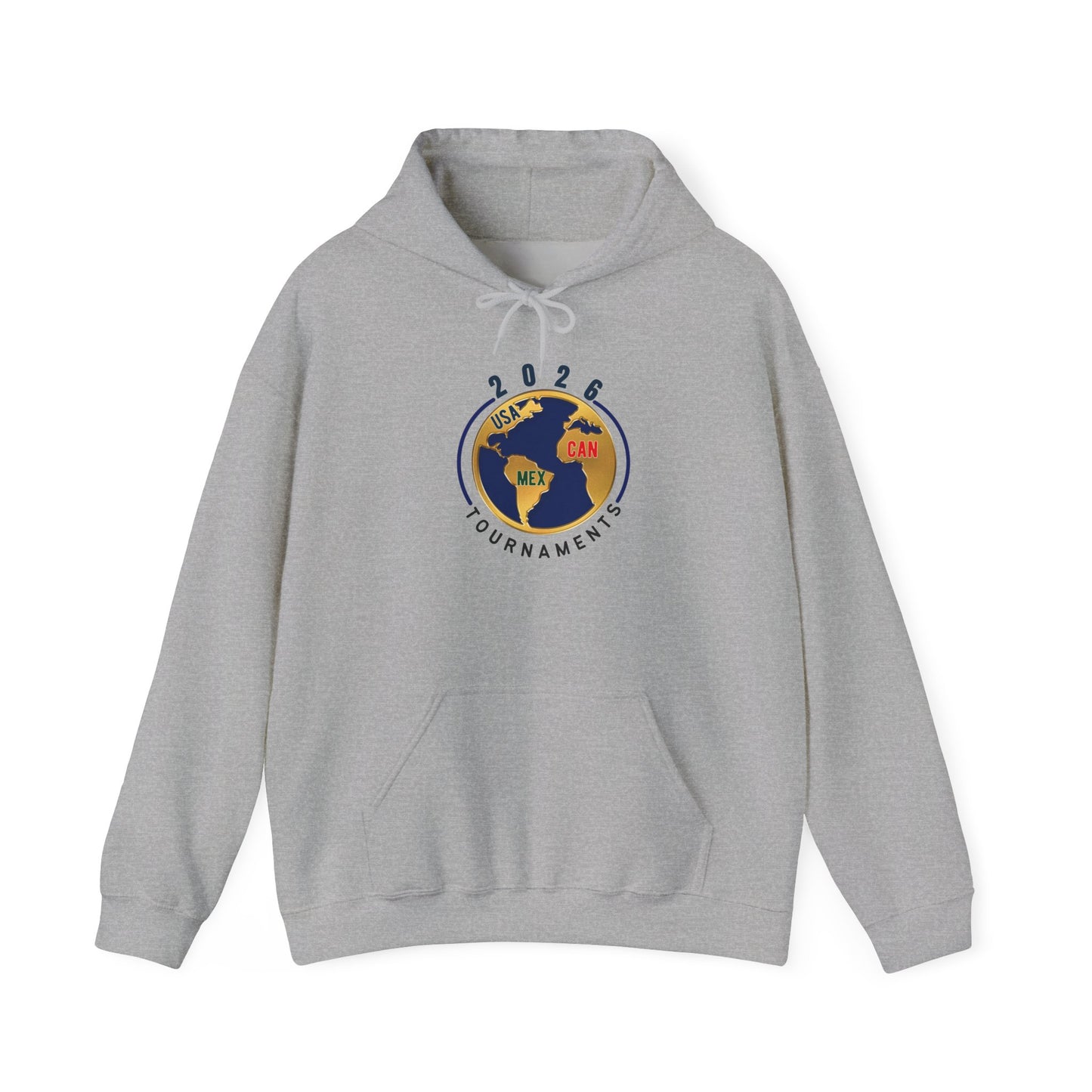 2026 Canada Mexico USA Tournament Hoodie — Map Badge Hoodie