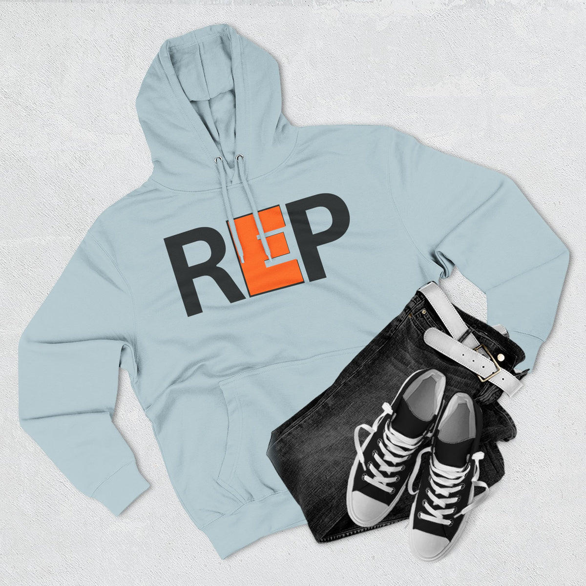 REP Graphic Hoodie – Bold Gym & Fitness Fleece Pullover