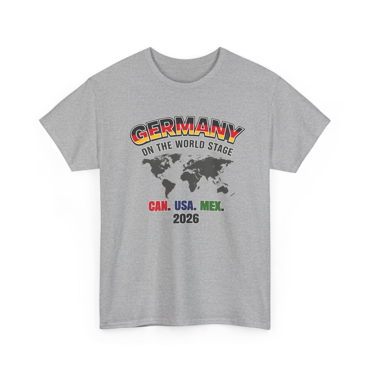 Germany Soccer 2026 Tee | World Stage Football Shirt | CAN USA MEX International Pride