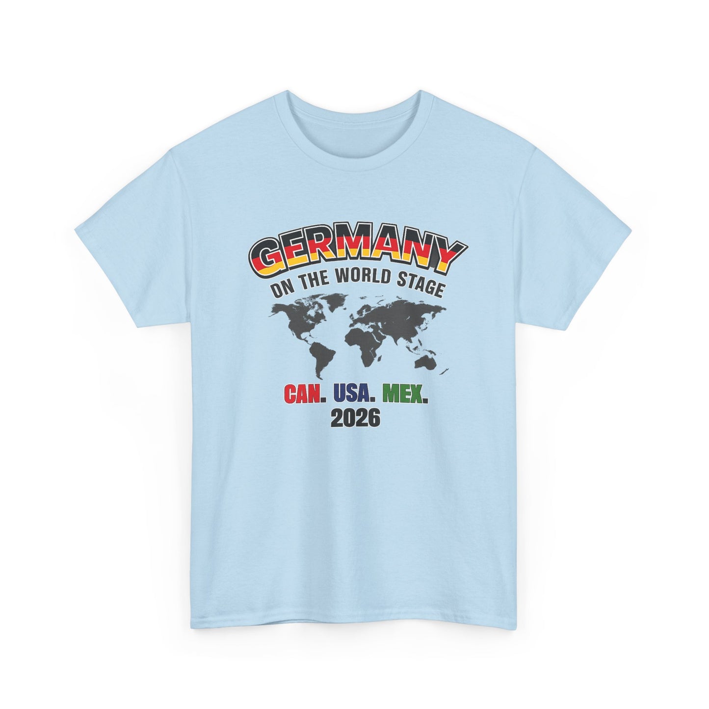 Germany Soccer 2026 Tee | World Stage Football Shirt | CAN USA MEX International Pride