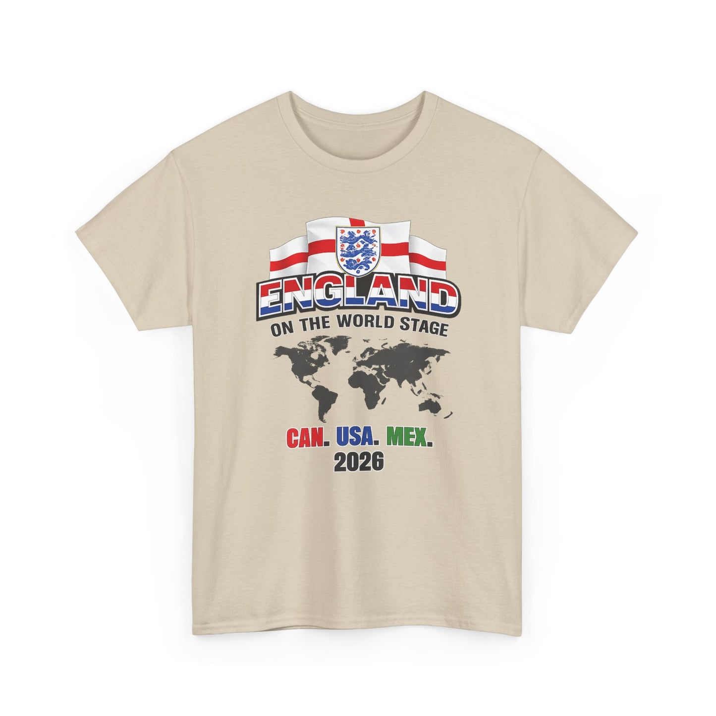 England Soccer 2026 World Stage Tee | Canada Mexico USA Soccer