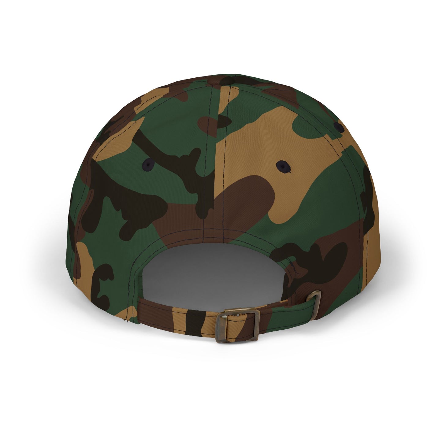 Real Ones Camo Dad Cap — "Real Ones Built Different" Embroidered Hat