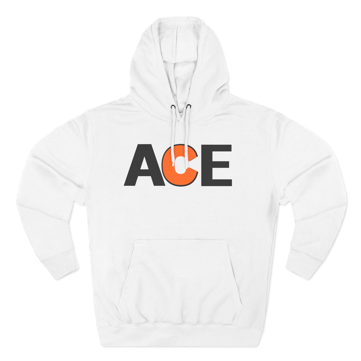 ACE Graphic Hoodie – Bold Minimalist Fleece Pullover