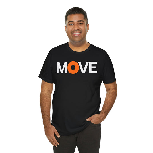 MOVE Graphic Tee — Bold Motivational Exercise Shirt