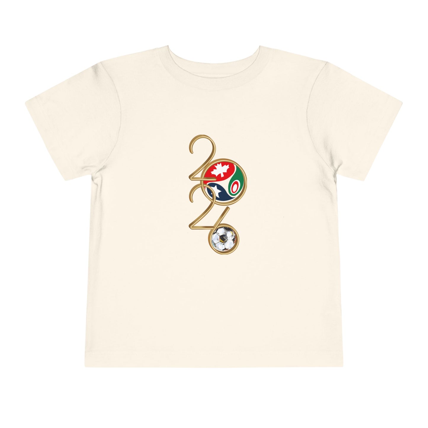 2026 Soccer Toddler Tee - Baby Football Shirt | Soft Kids Sports Apparel