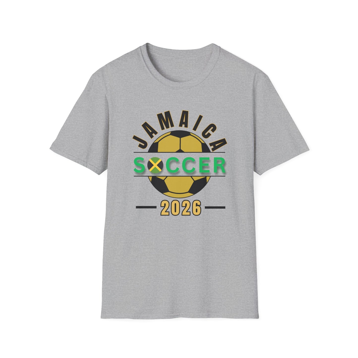 Jamaica Soccer 2026 T-Shirt | Jamaica Football Jersey Design