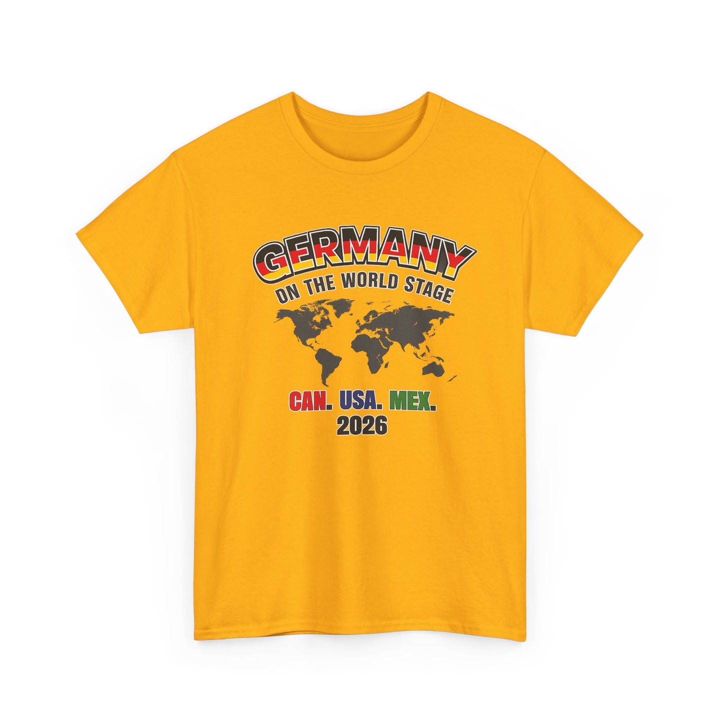 Germany Soccer 2026 Tee | World Stage Football Shirt | CAN USA MEX International Pride