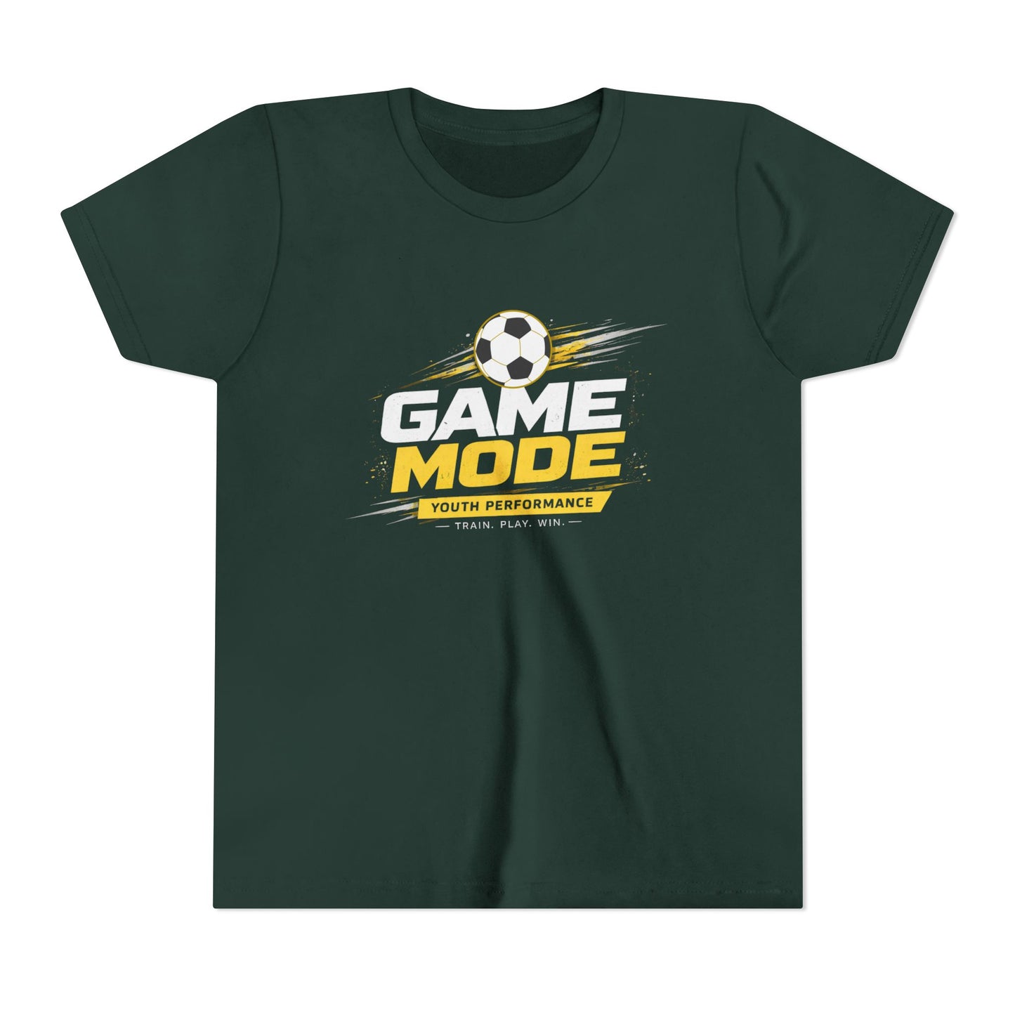 Youth Soccer 'Game Mode' Short Sleeve Tee – Performance Soccer Player Shirt