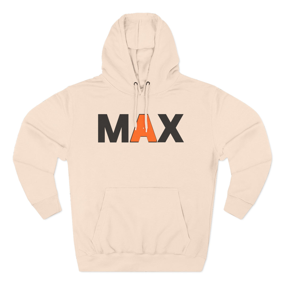 MAX Graphic Hoodie – Bold Minimalist Fleece Pullover