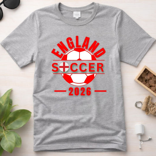 England Soccer 2026 Fan Tee