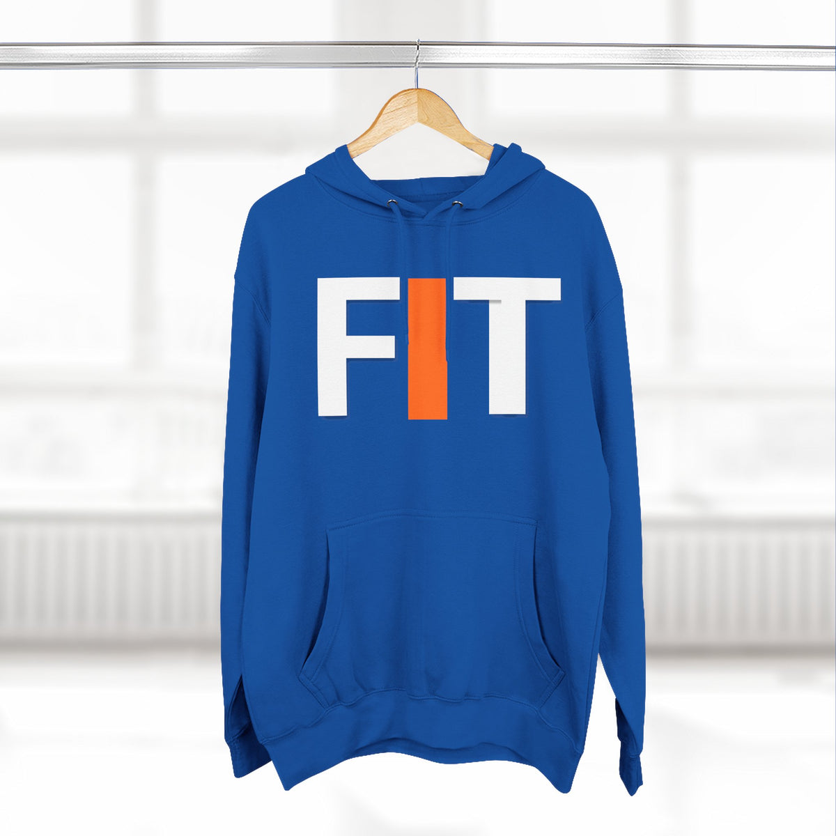 FIT Graphic Hoodie – Bold Minimalist Fleece Pullover