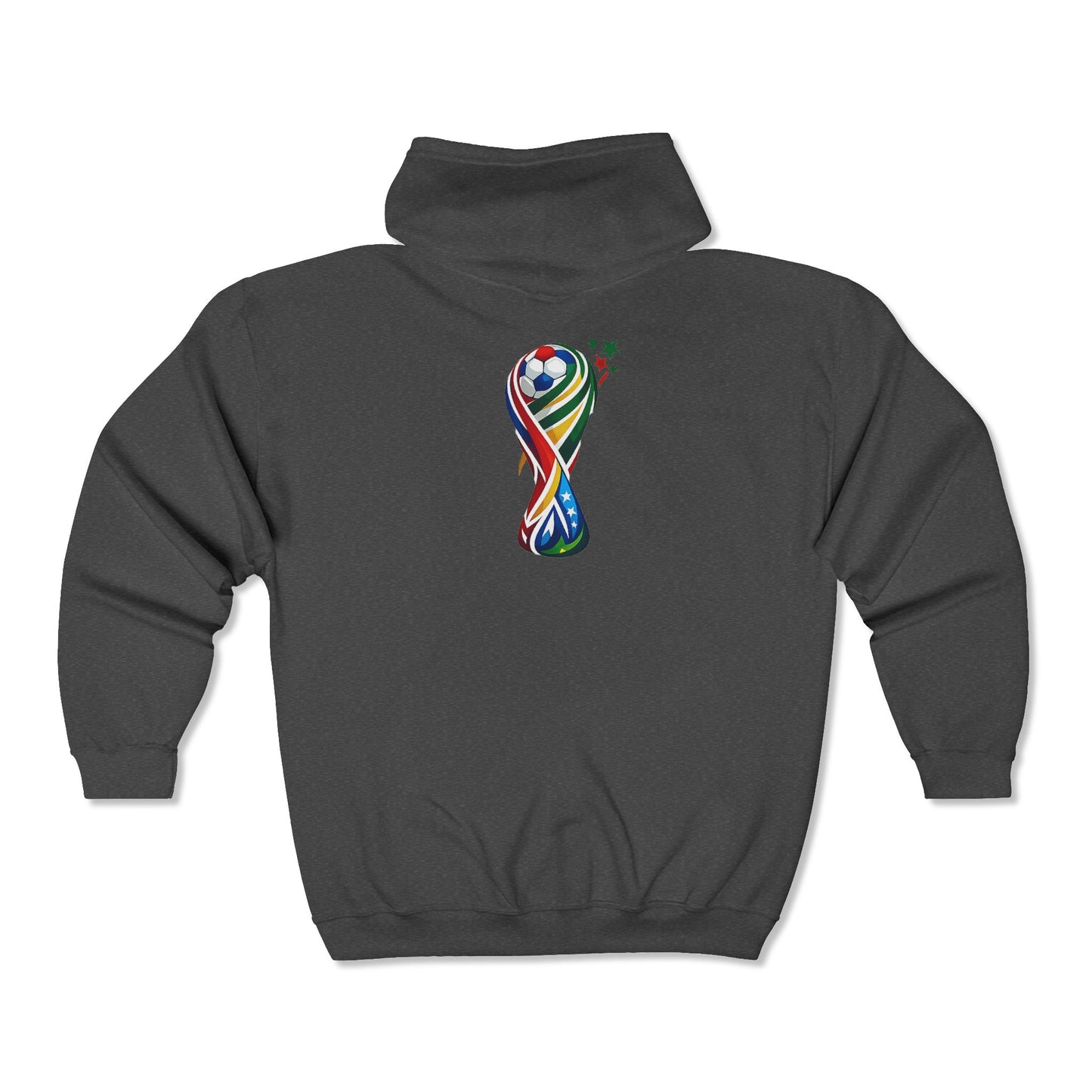 Soccer Cup 2026 CAN USA MEX Hoodie | Soccer Fan Zip-Up Jacket