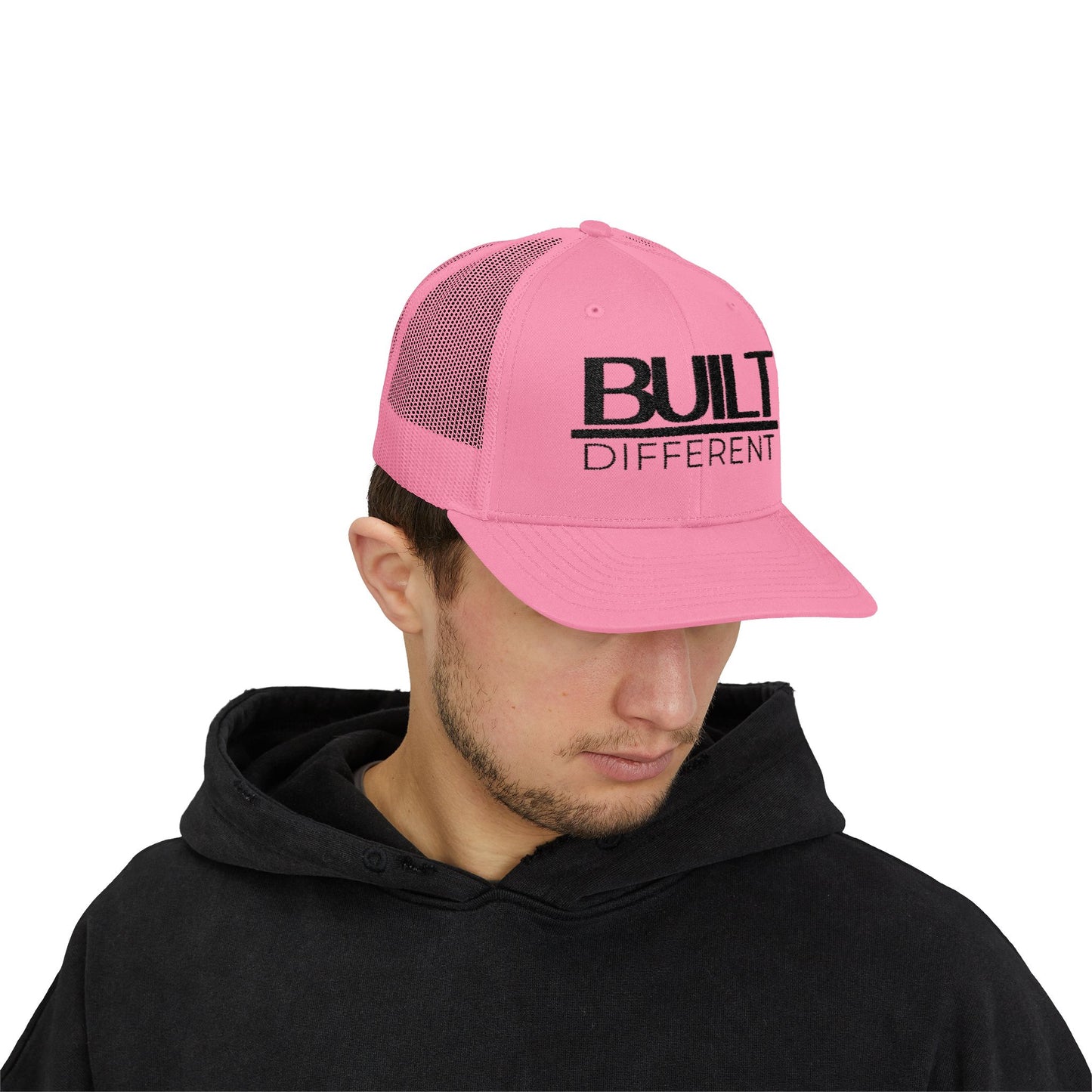 Built Different Snapback Trucker Cap