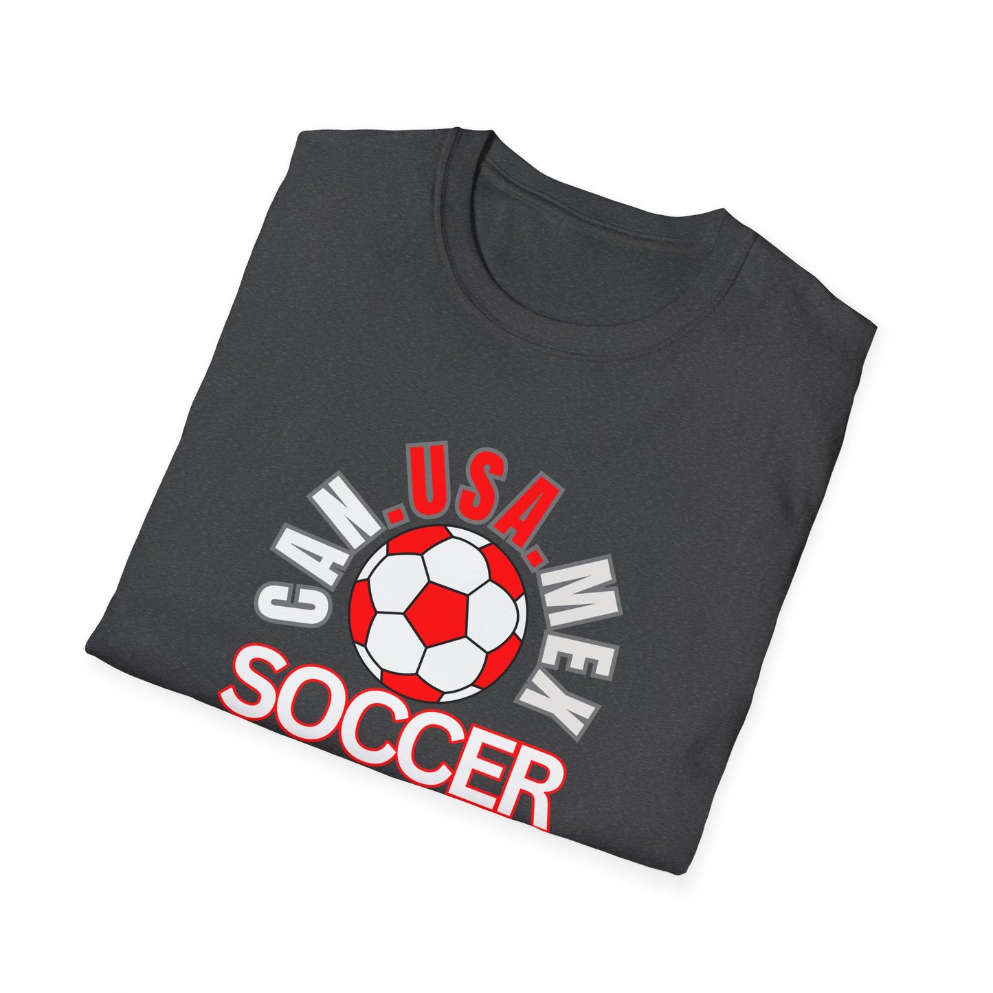 CAN USA MEX 2026 Tee T-Shirt | Soccer Cup Supporters