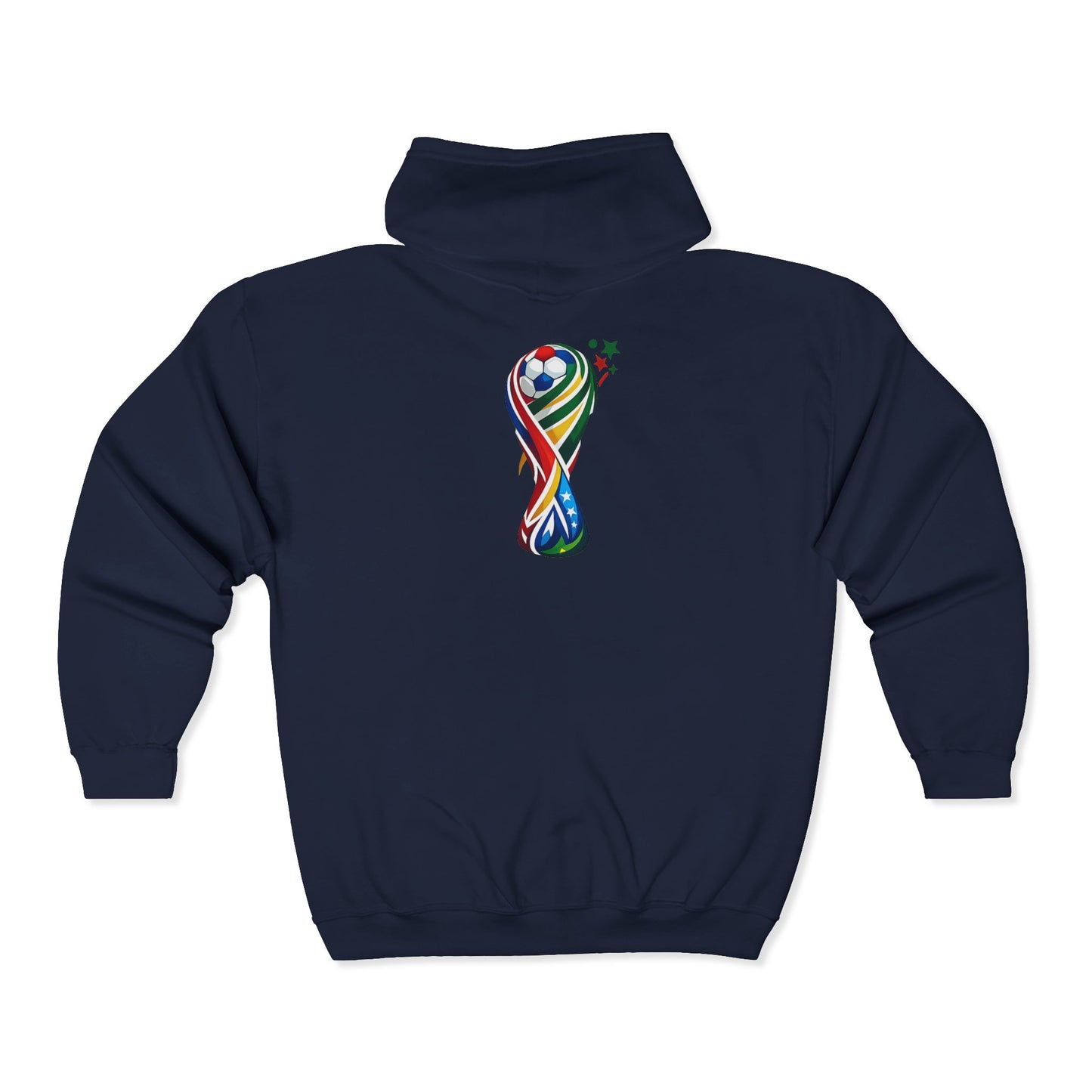 Soccer Cup 2026 CAN USA MEX Hoodie | Soccer Fan Zip-Up Jacket