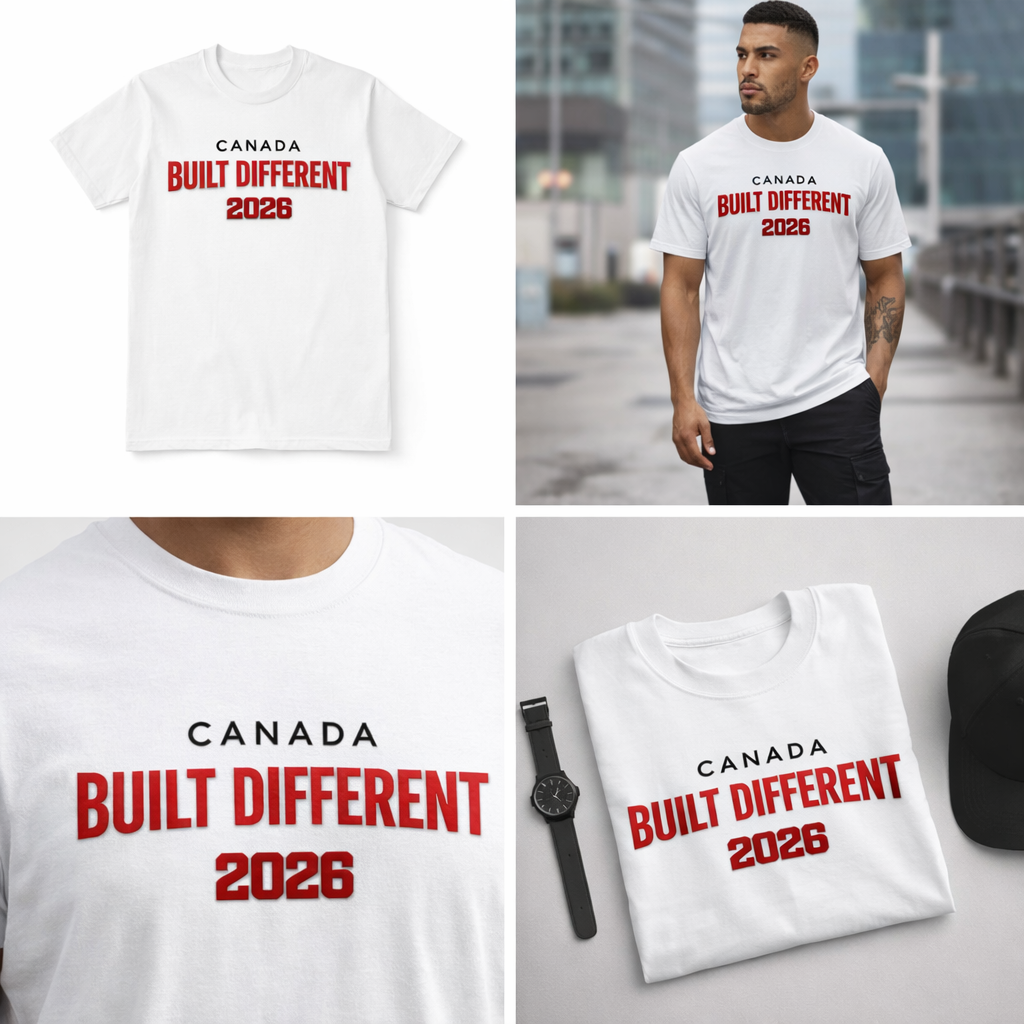 Canada Built Different 2026 T-Shirt