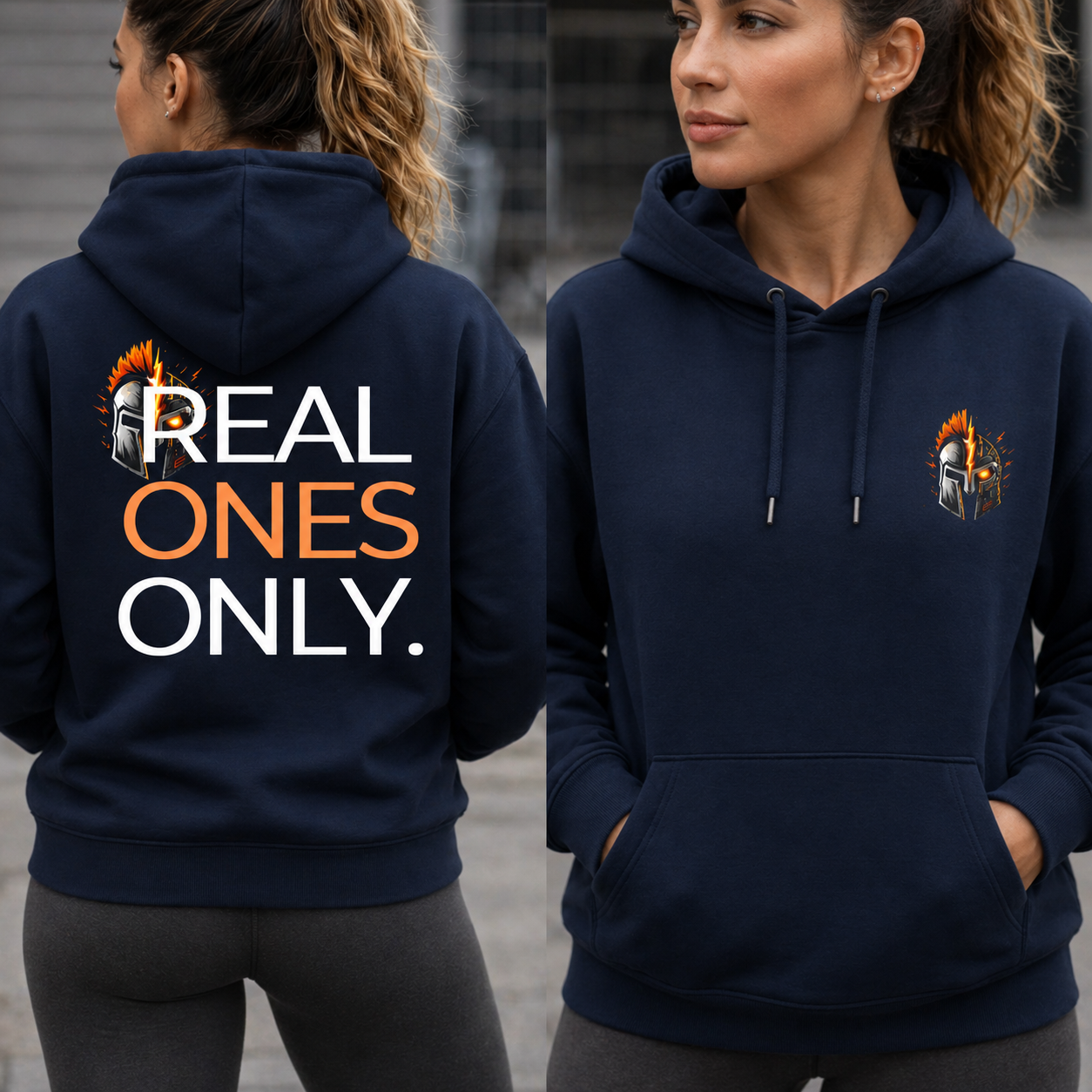 Real Ones Only Sweatshirt | Built Different Hoodie shirt| Gym Motivation Crewneck | Premium Fitness Apparel
