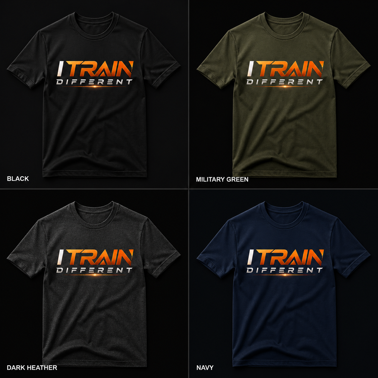 I Train Different T-Shirt — Motivational Gym Workout Tee