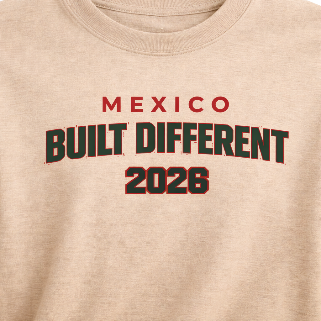 Mexico Built Different 2026 T-Shirt