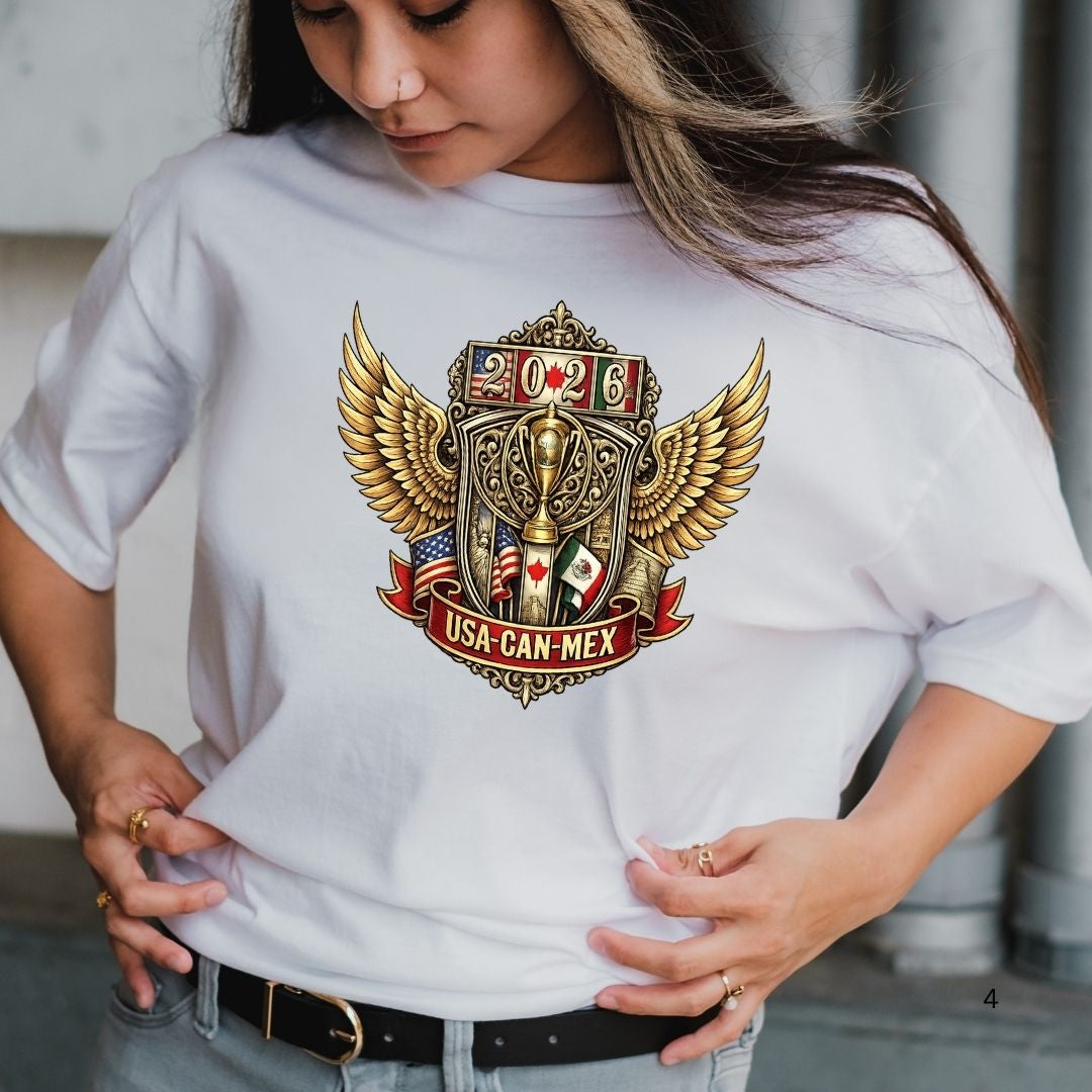 2026 Soccer Games Canada United States Mexico T-Shirt