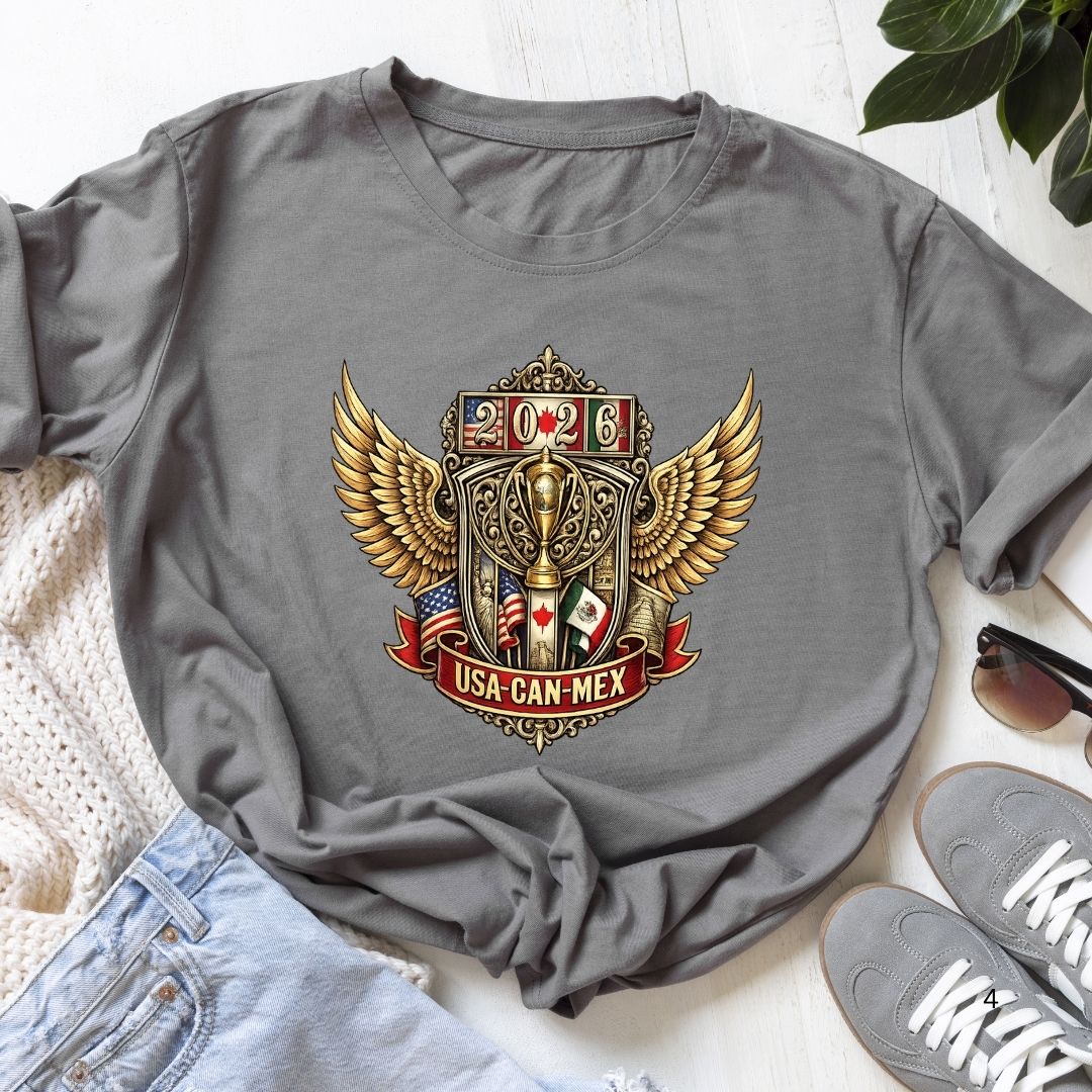 2026 Soccer Games Canada United States Mexico T-Shirt