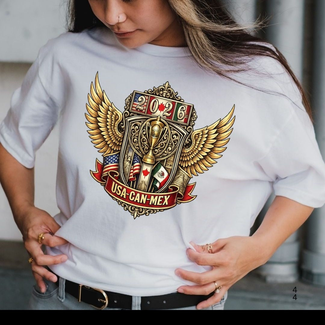 2026 Soccer Games Canada United States Mexico T-Shirt