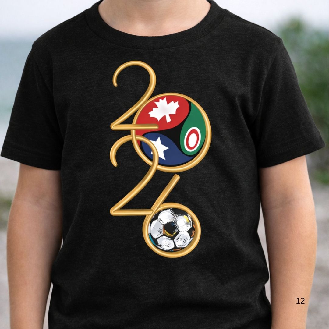 2026 Soccer Toddler Tee - Baby Football Shirt | Soft Kids Sports Apparel