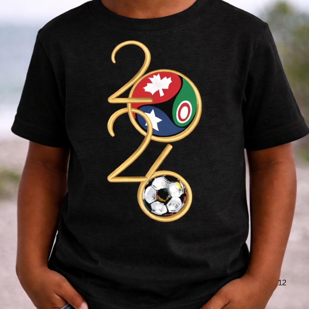 2026 Soccer Toddler Tee - Baby Football Shirt | Soft Kids Sports Apparel