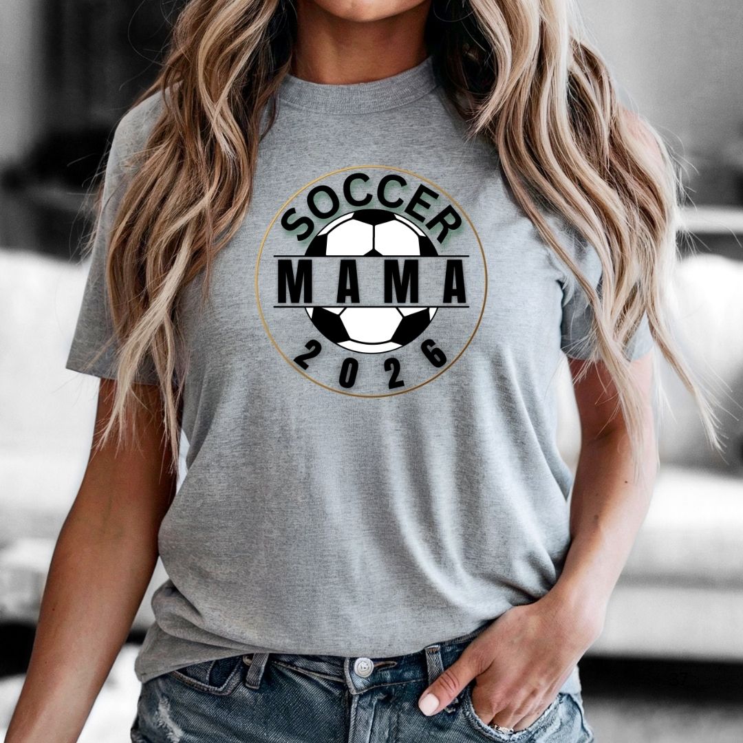 Soccer Mama 2026 T-Shirt – Women’s Soccer Mom Tee